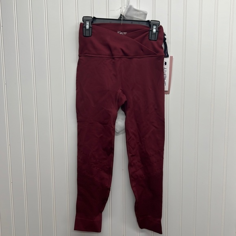 Shefit Seemless Leggings Crossover Waistband Sz S‎